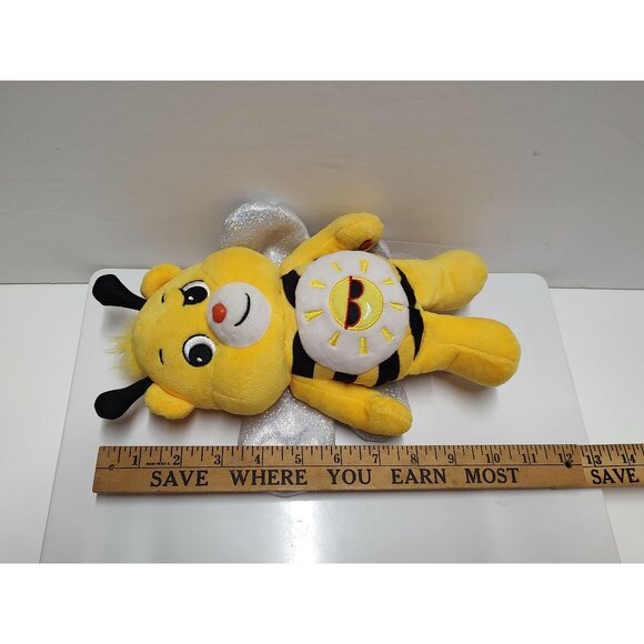 Care Bears Funshine Bear Yellow Bee Plush Toy With Sparkly Wings - Picture 12 of 16
